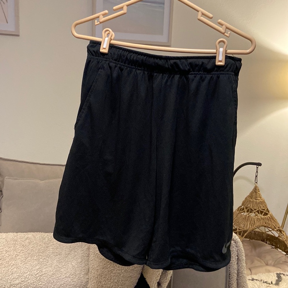 Nike Dri-fit black shorts. Men’s size Large
